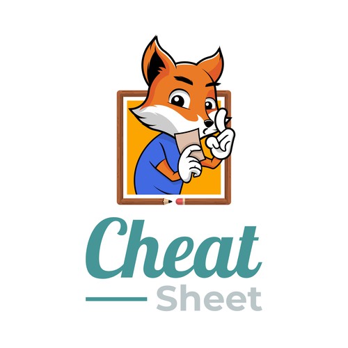 Unique descriptive combo mascot Logo that embodies the action of cheating on a test & shortcuts Design von DevDevit   ★ ★ ★ ★ ★