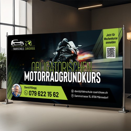 Proposta di design per un contest della categoria Insegna realizzata da JanuX™