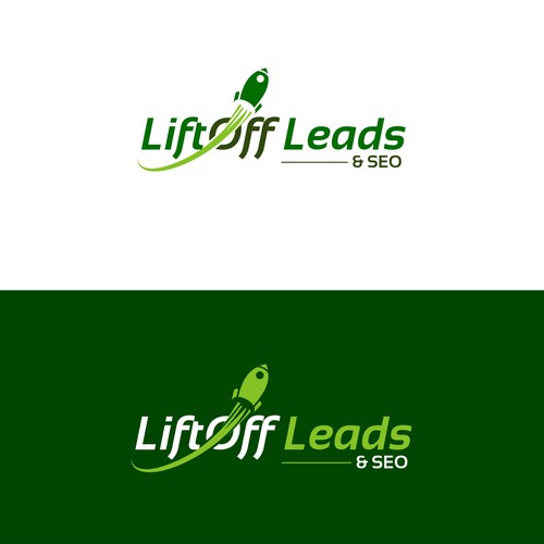 Logo and branding package: Liftoff Leads & SEO Design by websmartusa