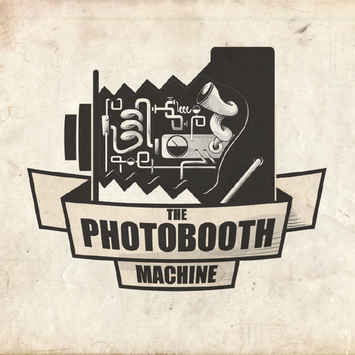 Create a nostalgic, steampuck inspired logo for The Photobooth Machine Design by Point.0