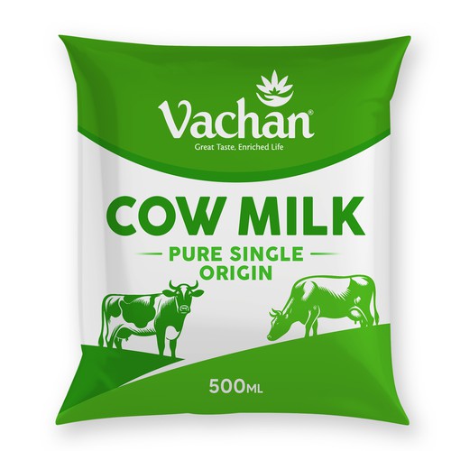 Vachan Cow Milk Design by Creative Selection