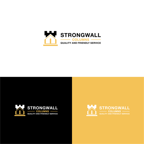 Design a strength related logo to promote strong columns Design by topfiles