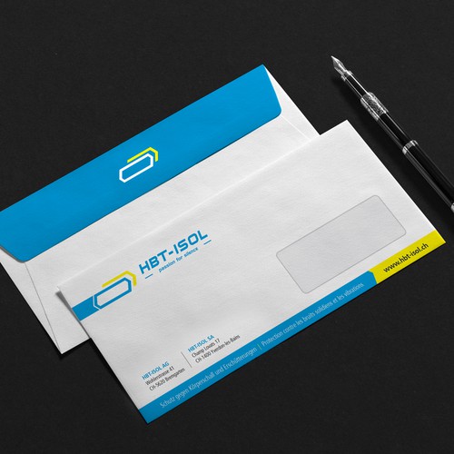 Implement the new logo on all our business papers Design by (VEER)