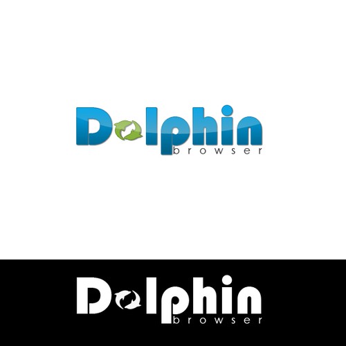 New logo for Dolphin Browser Design by rasheed