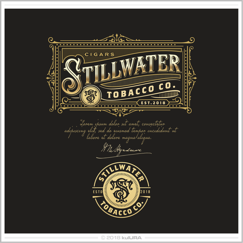 stillwater tobacco Stillwater tobacco company | Logo design contest