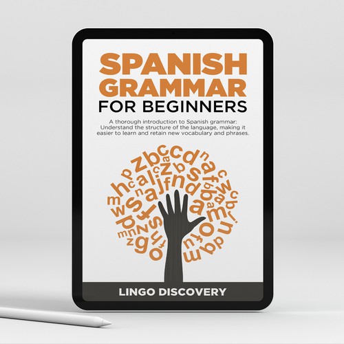 Sophisticated Spanish Grammar for Beginners Cover Design von Shreya007⭐️