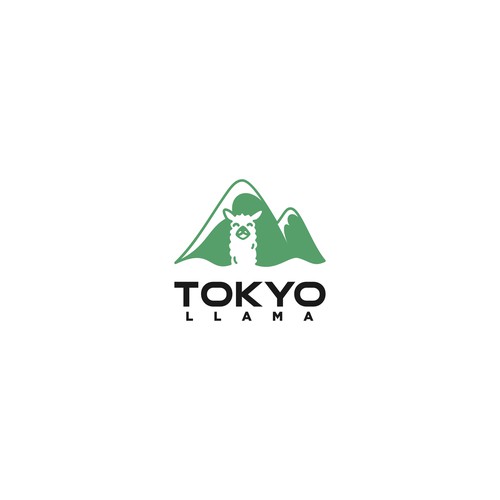 Outdoor brand logo for popular YouTube channel, Tokyo Llama デザイン by Rusmin05