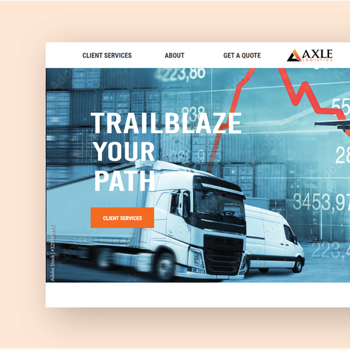 Designs Axle Logistics Technology Page Other design contest