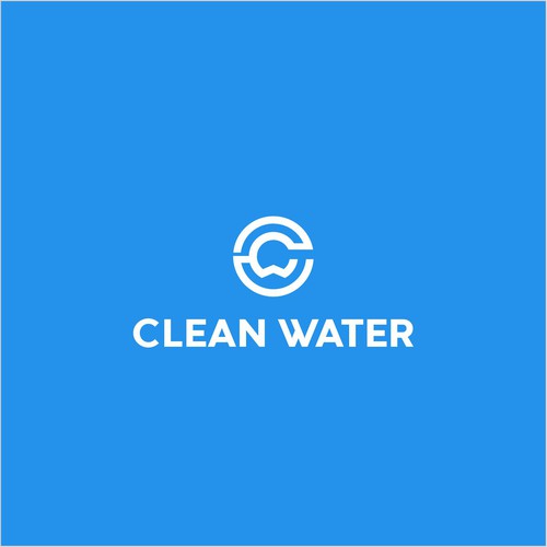 Simple Clean Logo for Water Filtration Company Design by mahesabenar