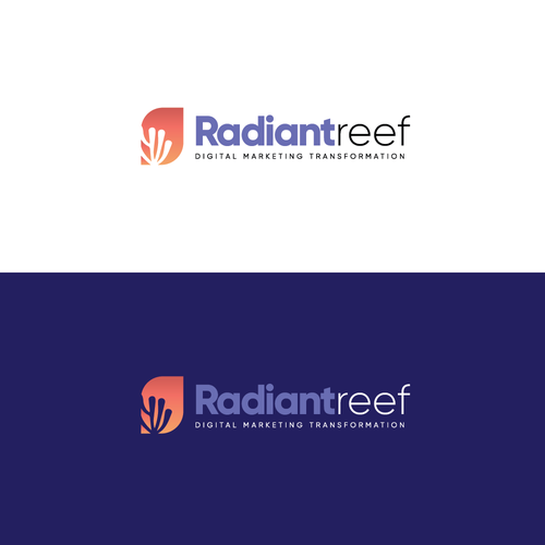 Design Radiant Reef brand logo di Danielf_