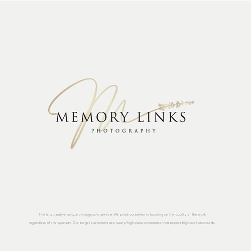 Memories of Life Logo design - It can be used by any photographer