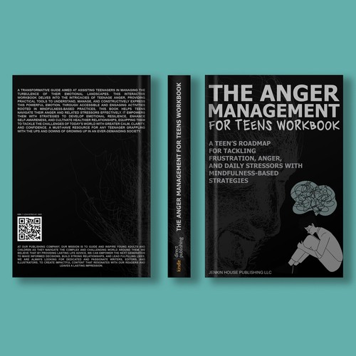 Awesome book cover to help teens rock at life! Design by Ahmed Alhussain