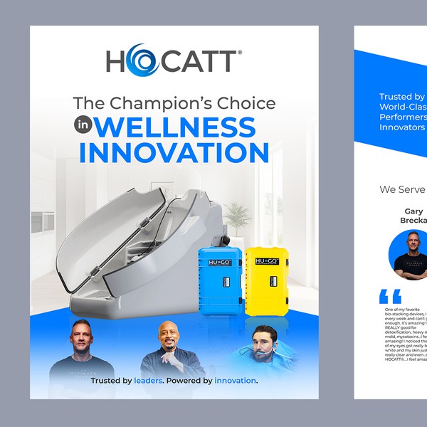Design by FathurRahman titled "HOCATT Brochure"