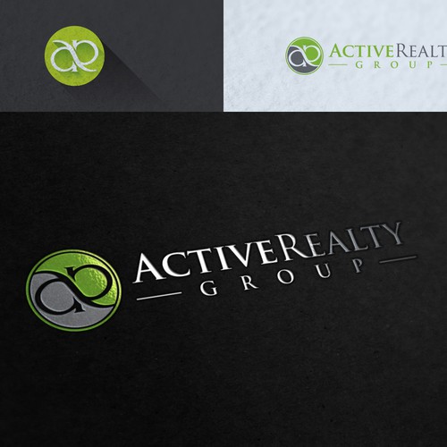 Rebrand capturing logo for real estate firm Active Realty  Design by Direk Nordz