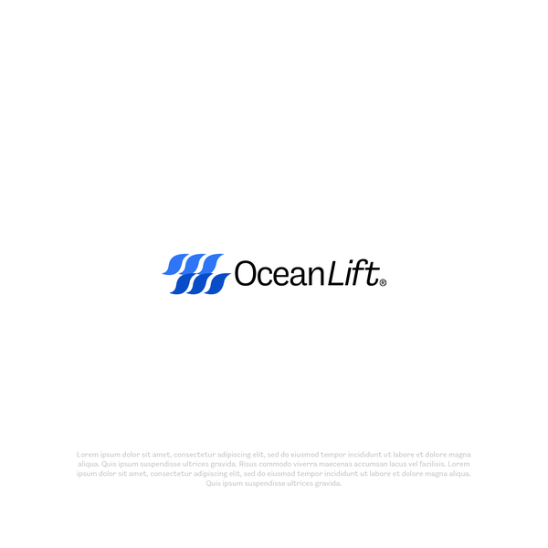 Design by Ky.W. titled "Logo Design for Ocean Lift"