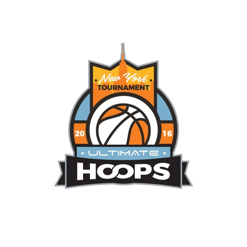 Ultimate Hoops NYC Basketball Tournament logo! Logo design contest