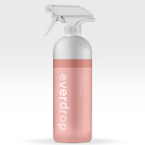 Design Premium Spray Bottle and Packaging for Cleaning Supplies por Jorge Ros