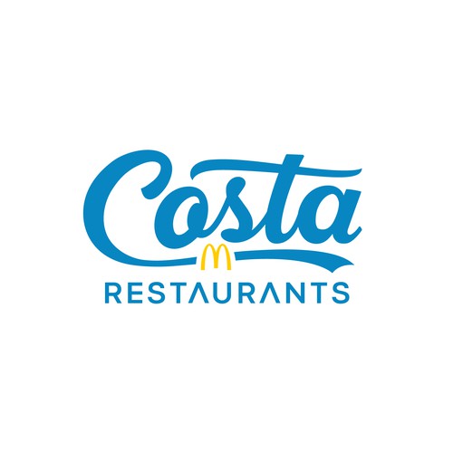 Logo for Costa Restaurants - McDonald's Design by rouf_art