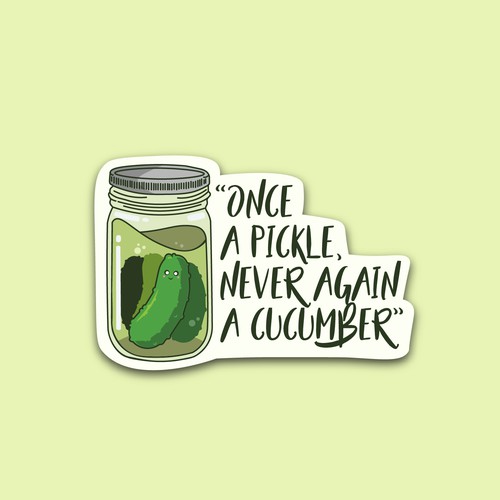 Happy Pickle Design Design by OhLulu