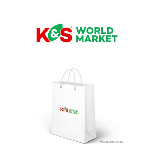 New Grocery Company Logo Design by RockPort ★ ★ ★ ★ ★