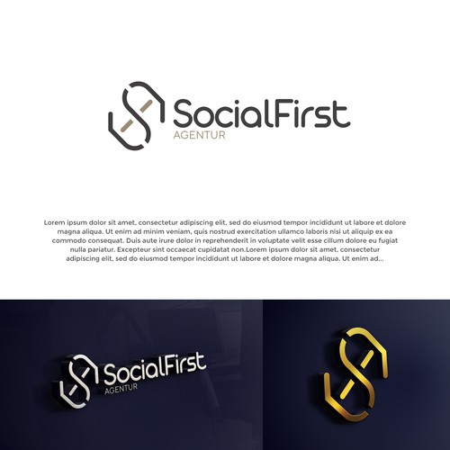 Logo for a new Social Media Agency Design by KabirCreative