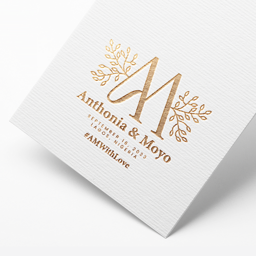 Wedding Monogram - AM Design by domen.cas