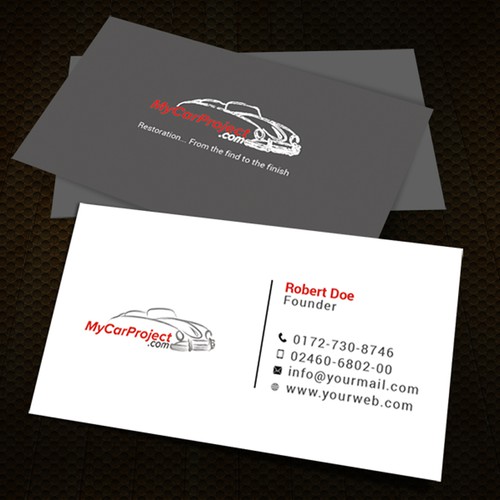 Create A Great Business Card For MyCarProject