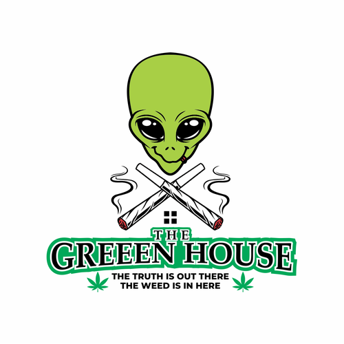 Alien and Crossing Joints Logo Design by D'jwara