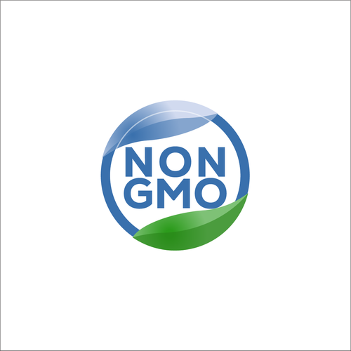 Food Packaging NON-GMO Logo Design by Jaletina