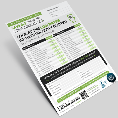 Postcard, flyer or print contest entry by 99B