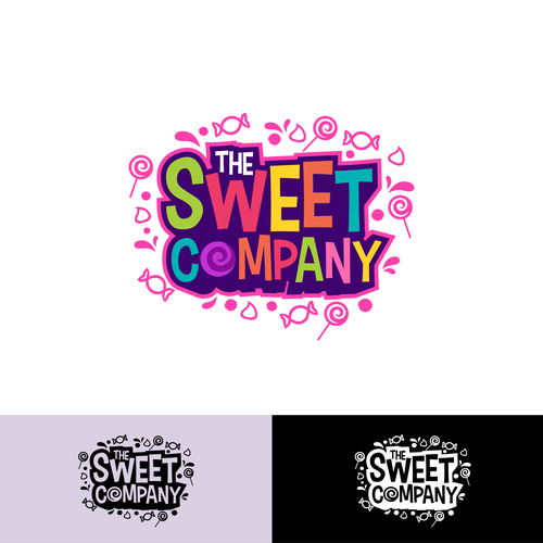 Design a Colorful Candy Store Logo Design by 2K Desain