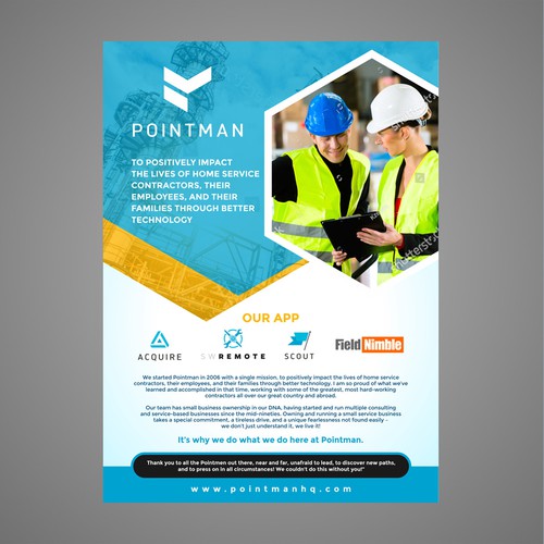 Need Impactful full-color 8x11 ad for upcoming tradeshow guide Design by Dzhafir