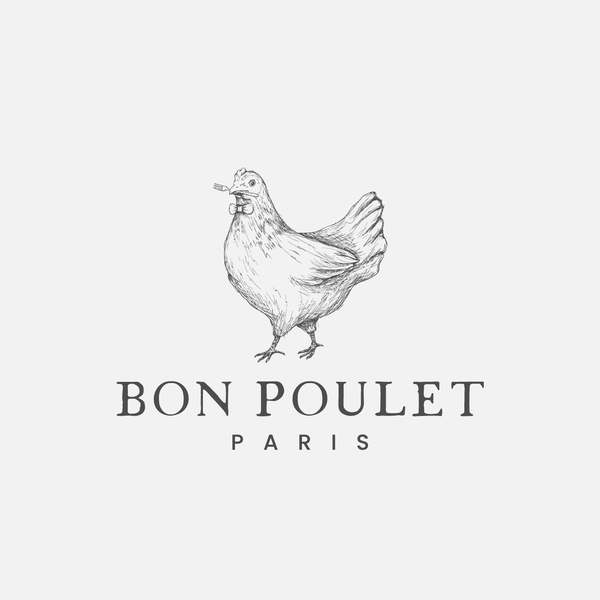 Design by zaedie titled "Unique logo concept for BON POULET"