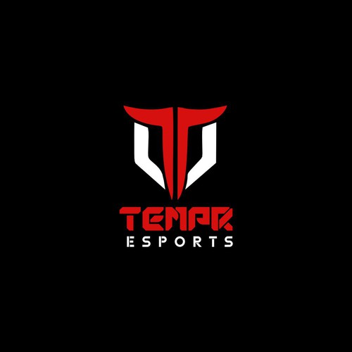 Logo for TEMPR Esports Design by BlacKing