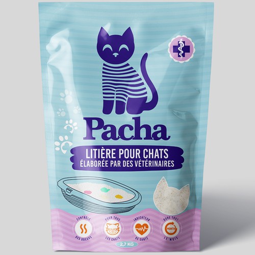 Cat Litter startup Minimalistic packaging - Contest Design von agooshe