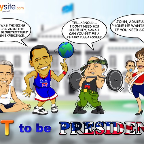 "FIT" to be President? Ontwerp door phantomworx