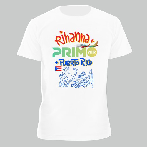 Airline swag t shirt Design by josept