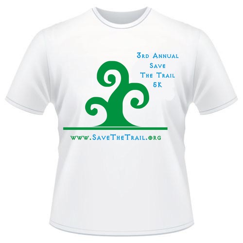 New t-shirt design wanted for Friends of the Capital Crescent Trail Réalisé par Salvian.sueb
