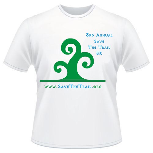 New t-shirt design wanted for Friends of the Capital Crescent Trail Diseño de Salvian.sueb