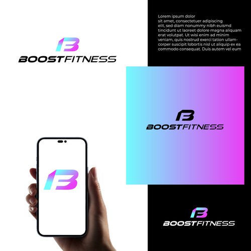 Exciting logo design for expanding fitness brand! Design by eRsiti_Art