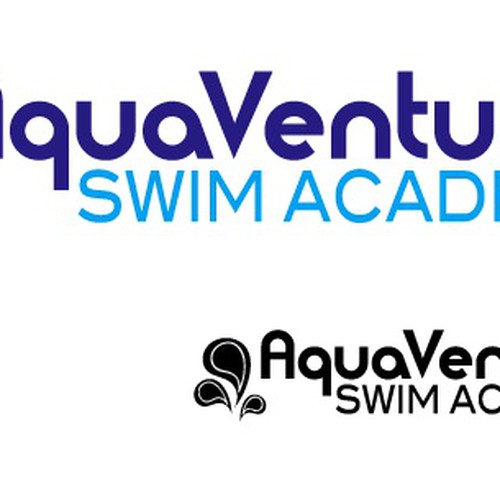 Swim School Logo Design by Shirley Mac