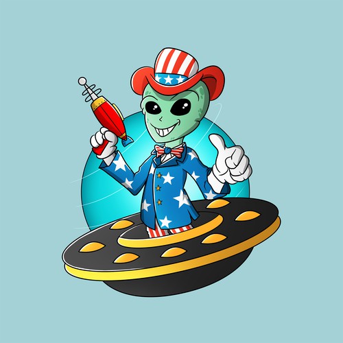 Mascot for Uranus Fudge Factory and General Store Design by ⭐ilLuXioNist⭐