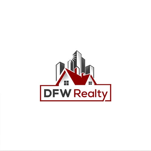 Real Estate Brokerage Logo for DFW Realty (DFW - Dallas-Fort Worth, TX) Design by wali99