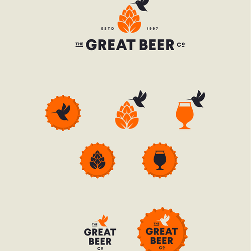 The Great Beer Co. (microbrewery) needs a Great logo! Design by :: scott ::