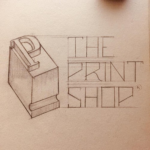 Reviving An Old Print Shop Design by BlueBird®