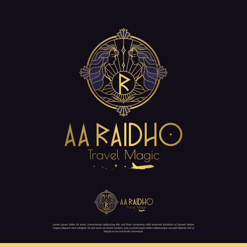 Magical Luxury Travel Agency Design by Flamerro