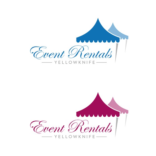 New event and party rental company needs a fun, modern and professional logo. Design by trumpdesign