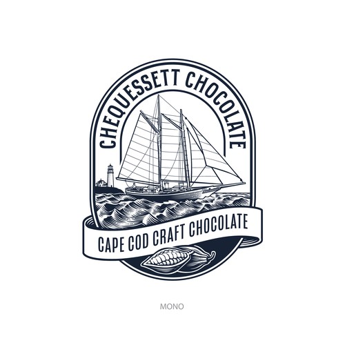 Design a sophisticated logo for a luxury craft chocolate company Réalisé par Steve Hai