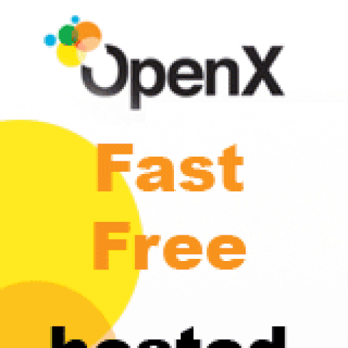 Banner Ad for OpenX Hosted Ad Server Design by Custom Logo Graphic