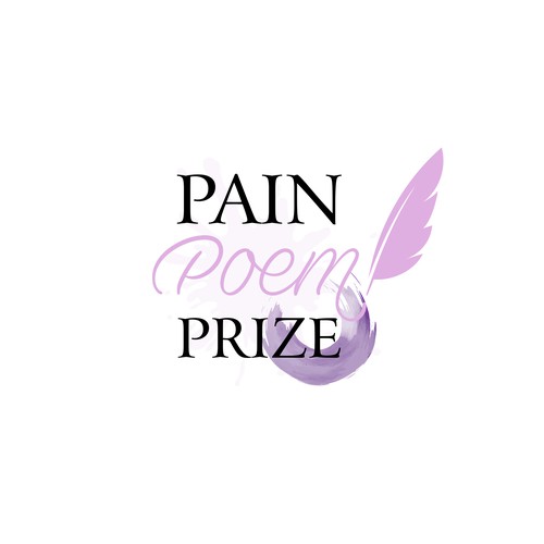 Diseño de Pain Poem Prize - Playful Logo de cvektor™